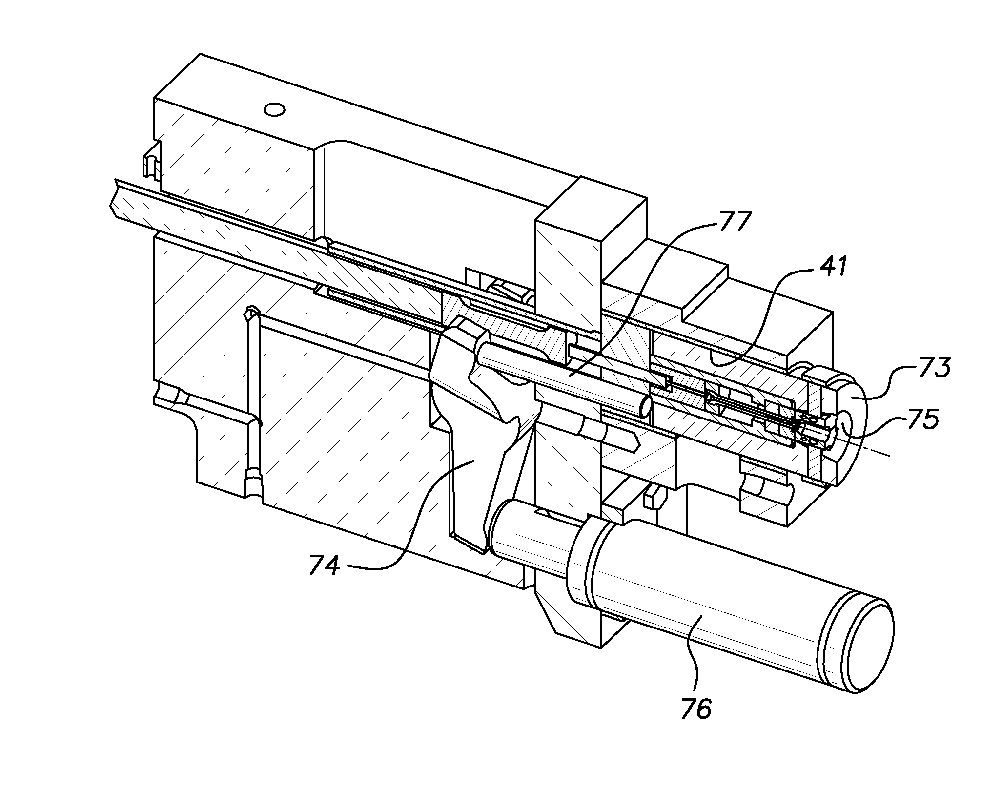 Precision forged cartridge case