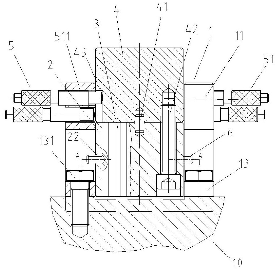 Cylinder head stamping mark pressing tool and method