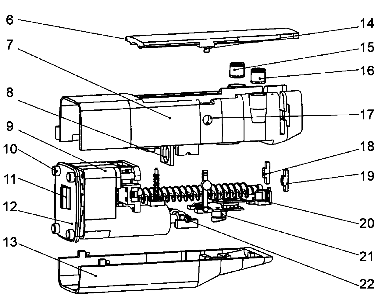 Boosting device with dominant pressure adjustment and injection and sucking system