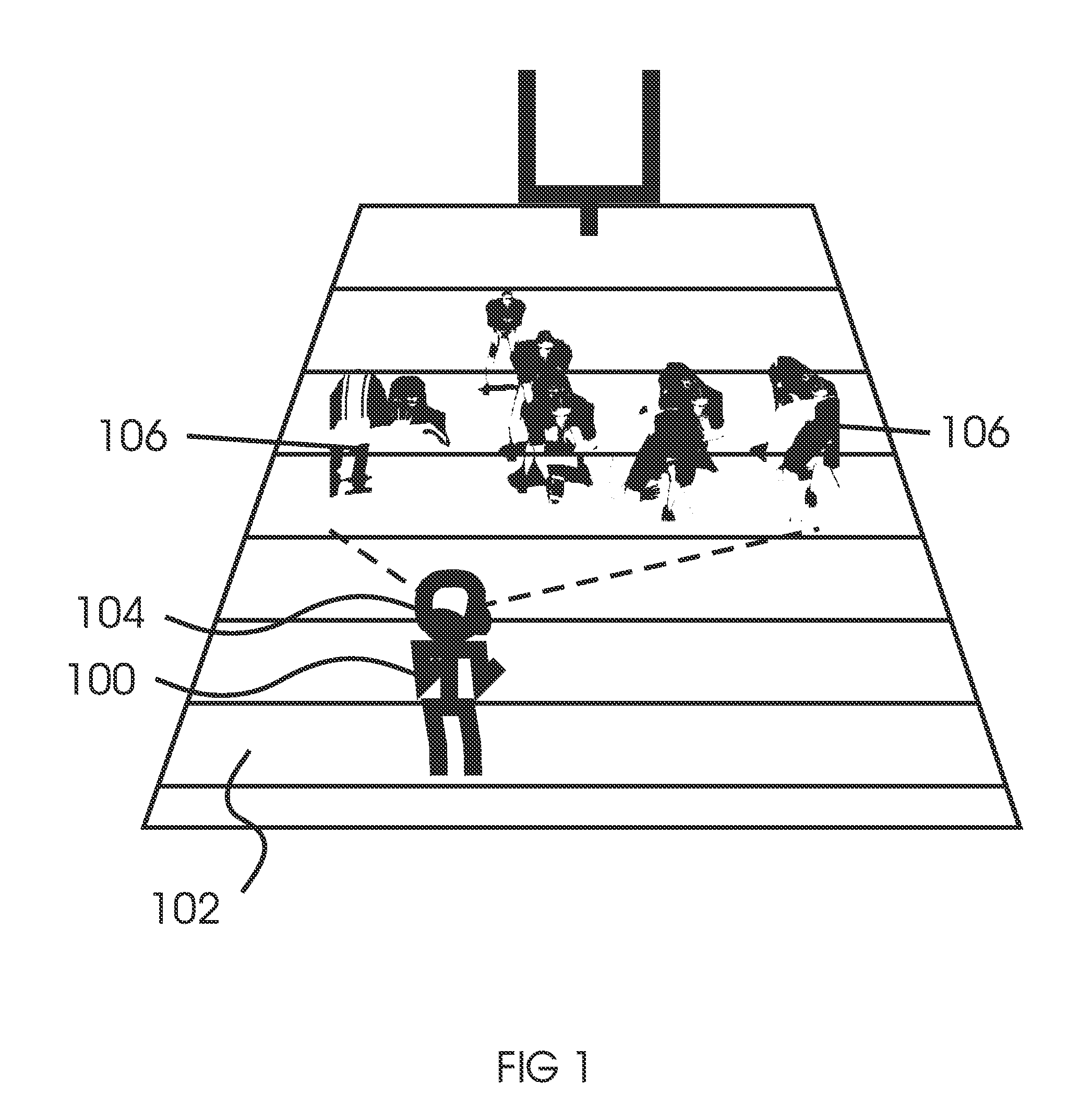 Apparatus and method for on-field virtual reality simulation of US football and other sports