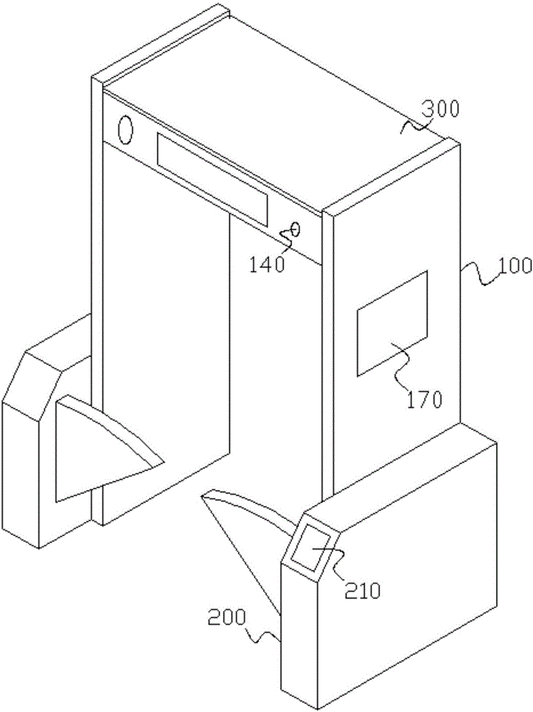 Automatic control security check door