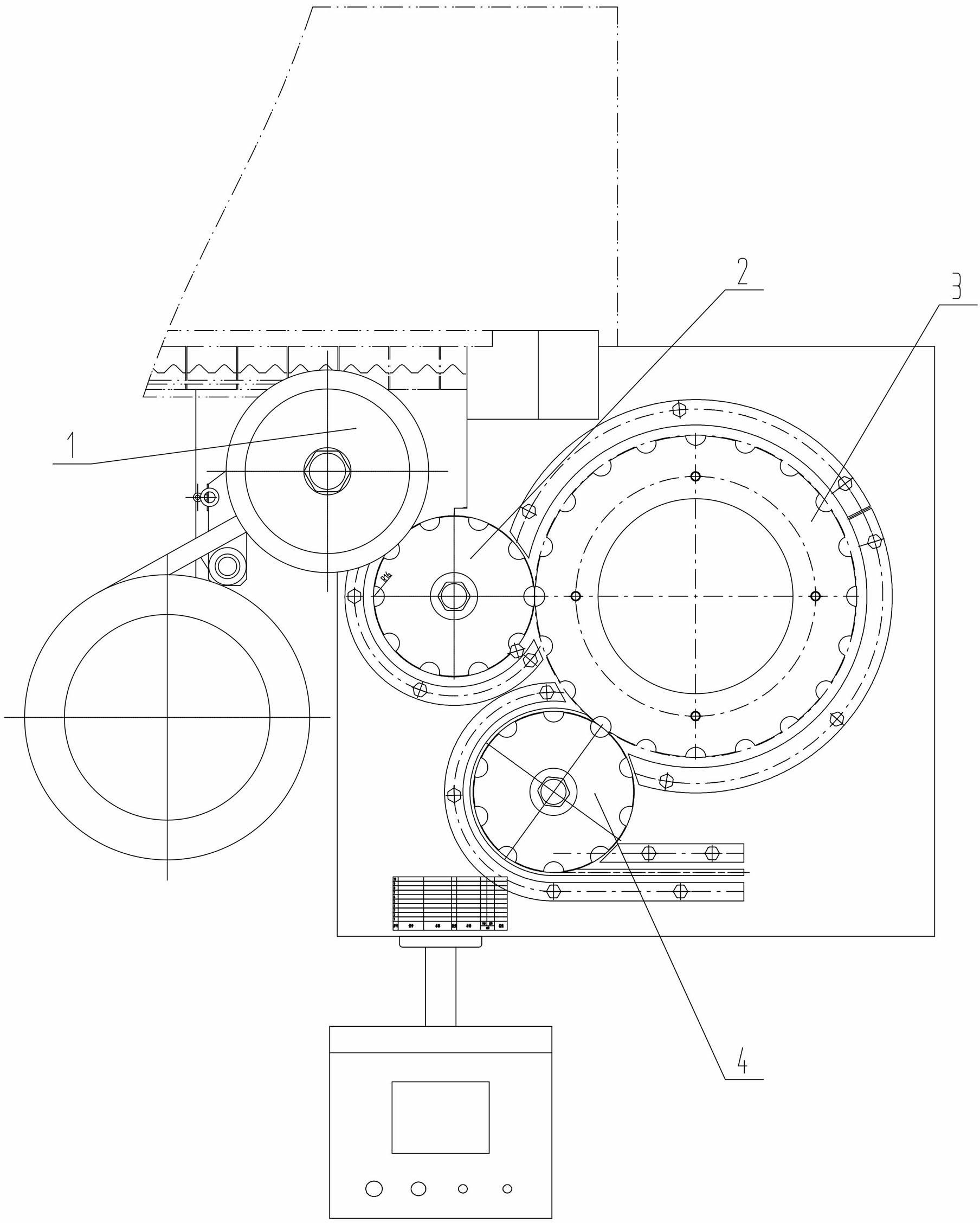 Vacuumized nitrogen filling and plugging device