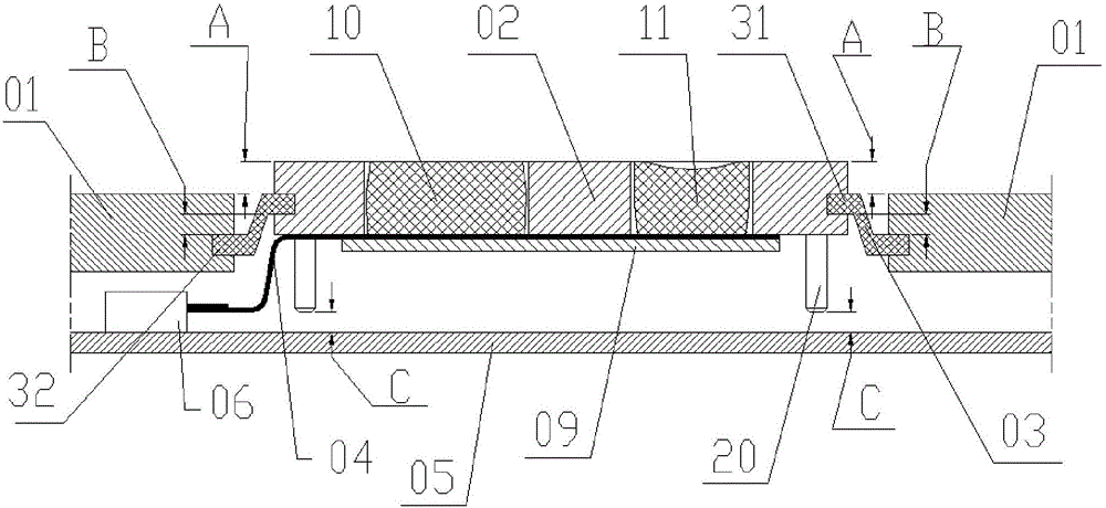 Wrist accessory-free blood oxygen measurement equipment capable of being attached to skin automatically and manufacturing method of wrist accessory-free blood oxygen measurement equipment