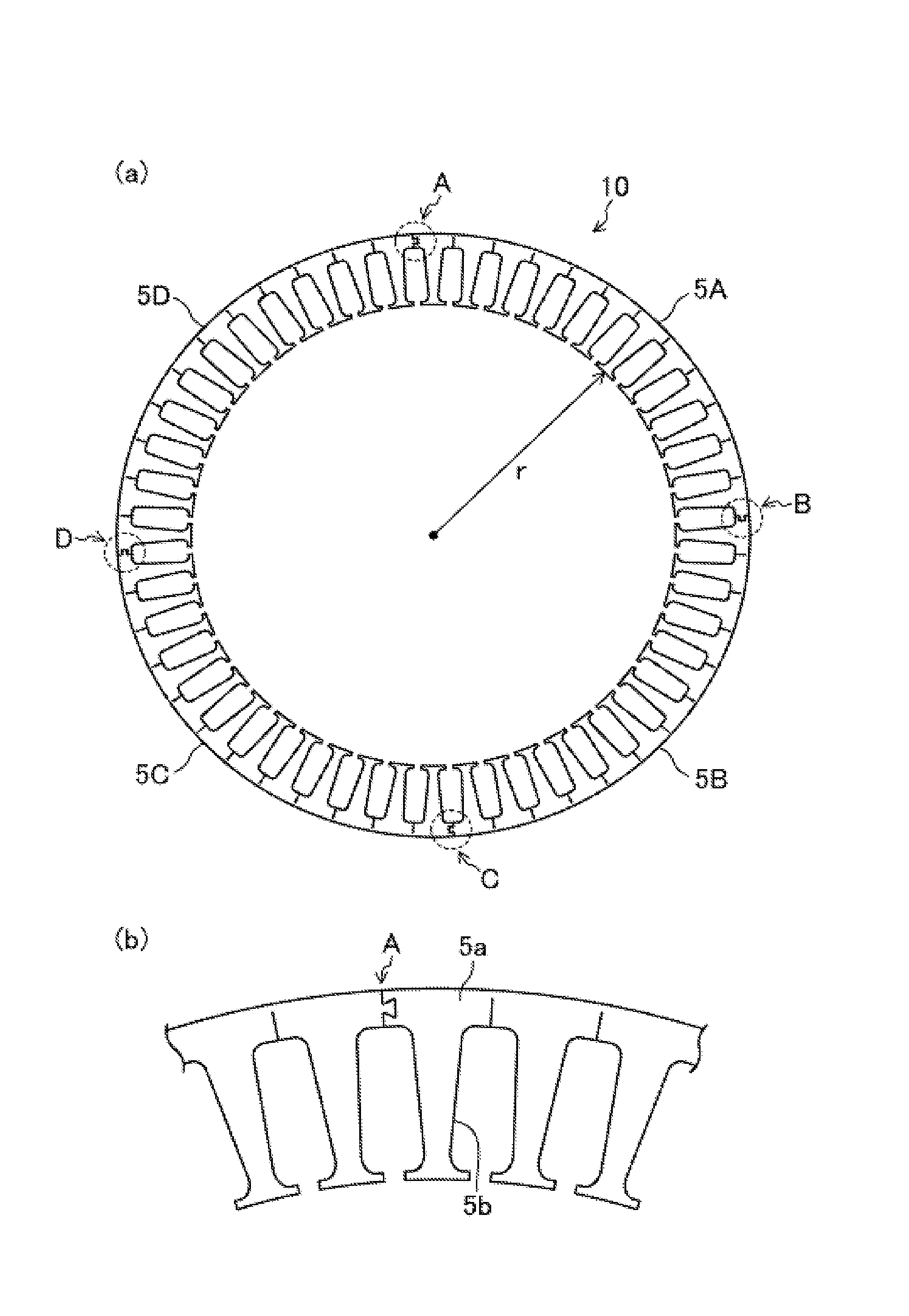 Motor, manufacturing method thereof, and washing machine