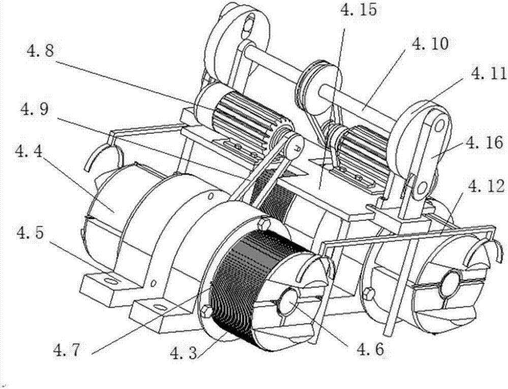 Double-row fragrant-flowered garlic harvesting equipment