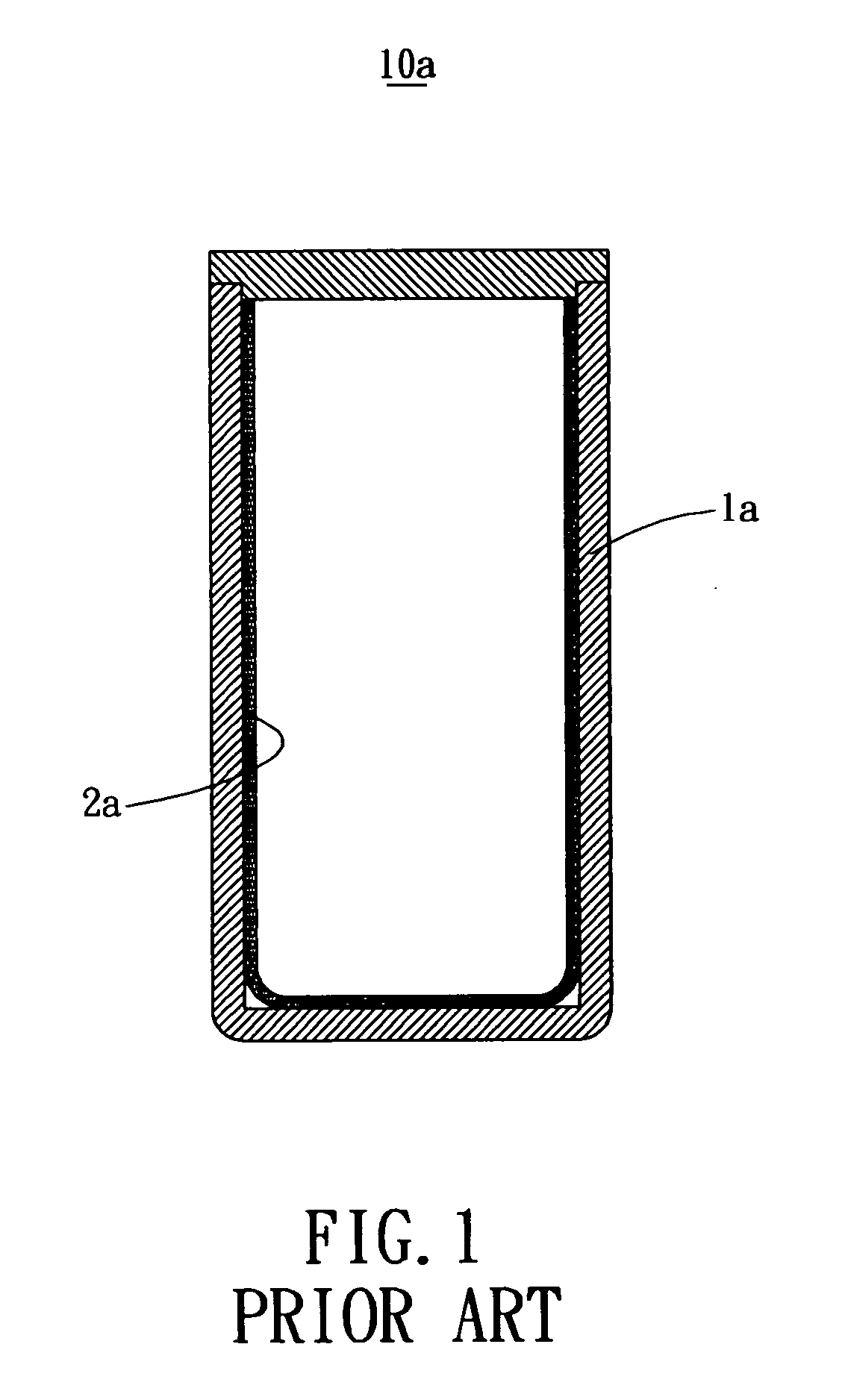 Cylindrical heat pipe structure