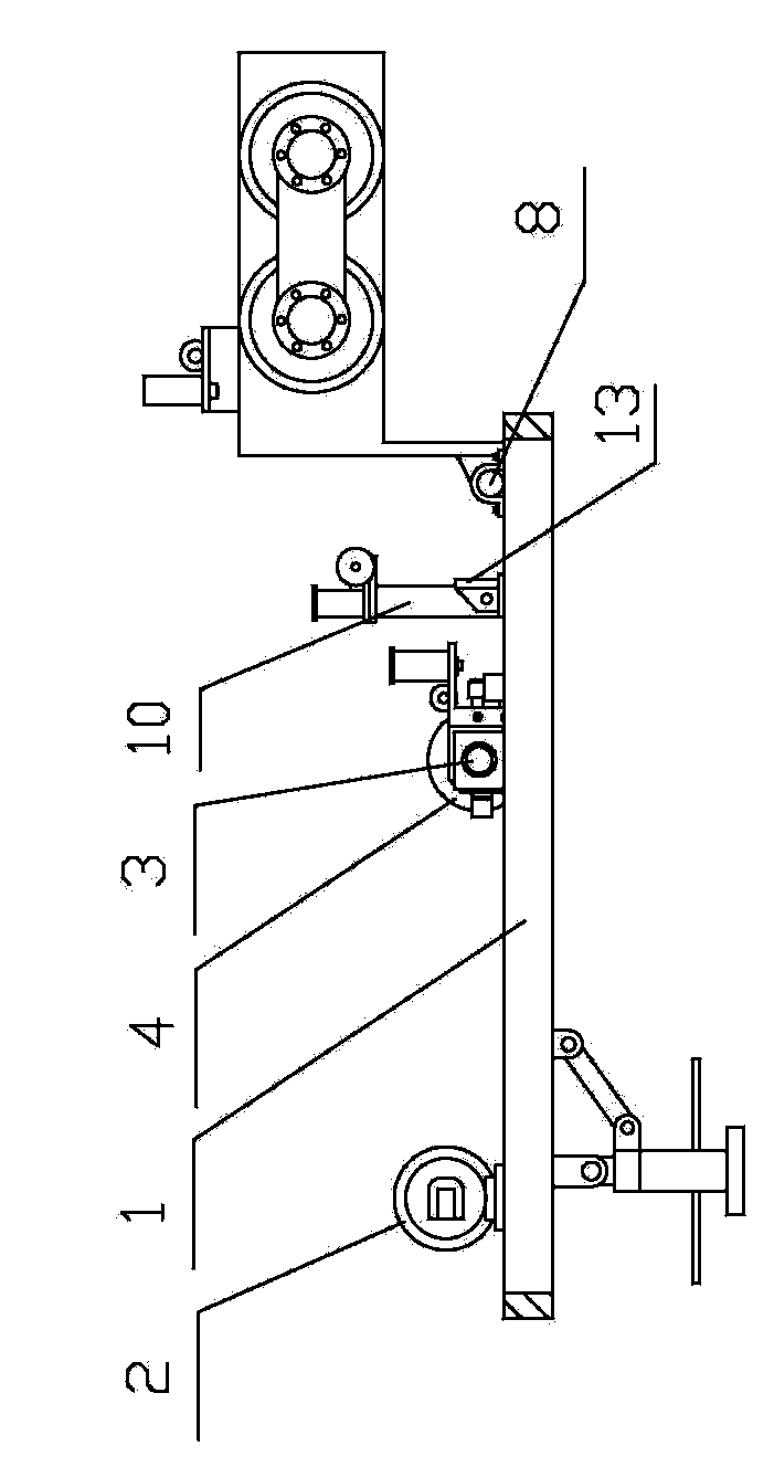 Electric cable winding machine