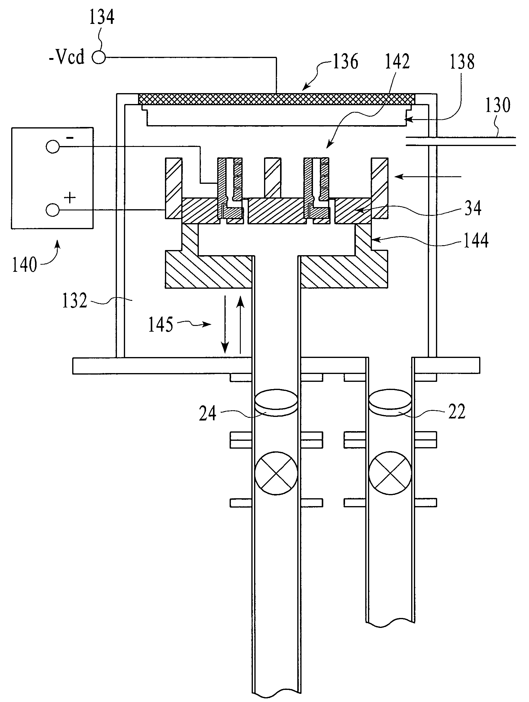 Apparatus for directing plasma flow to coat internal passageways