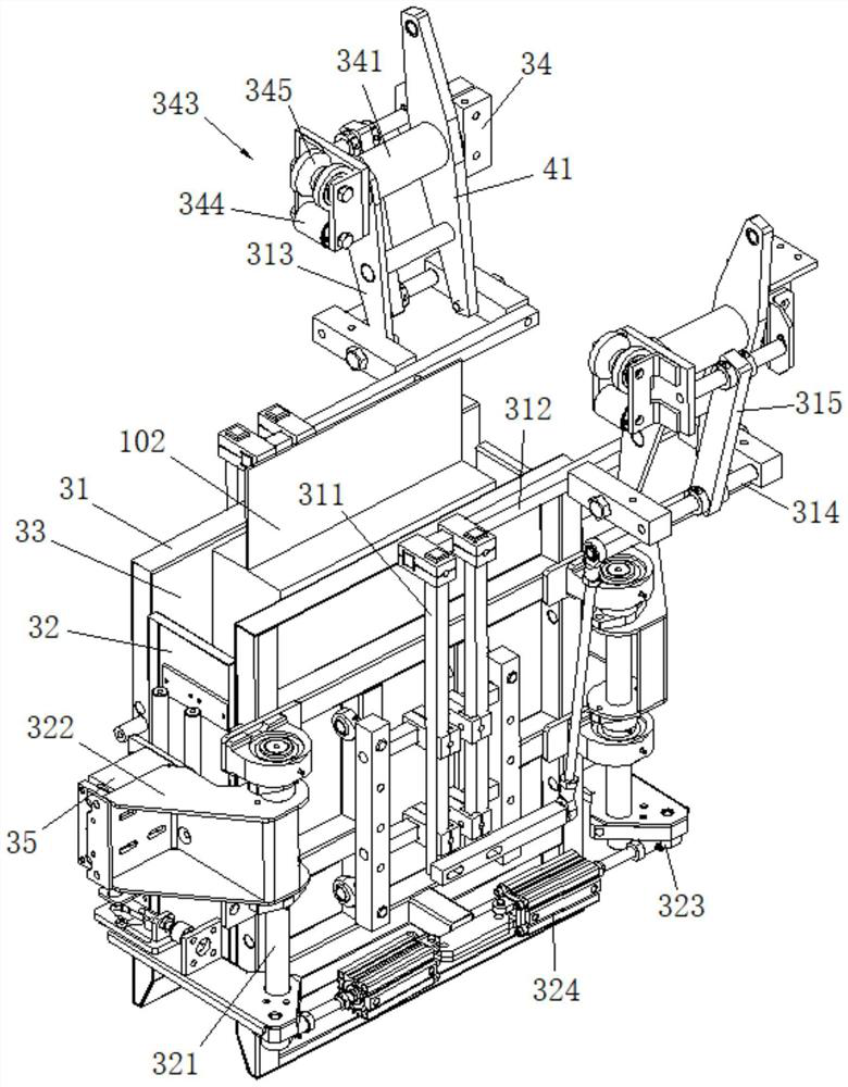 Packaging equipment for cable sheathing