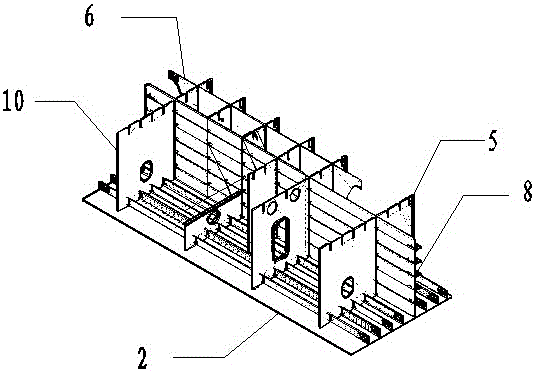 Manufacturing method of double-anchor box type external node chord member