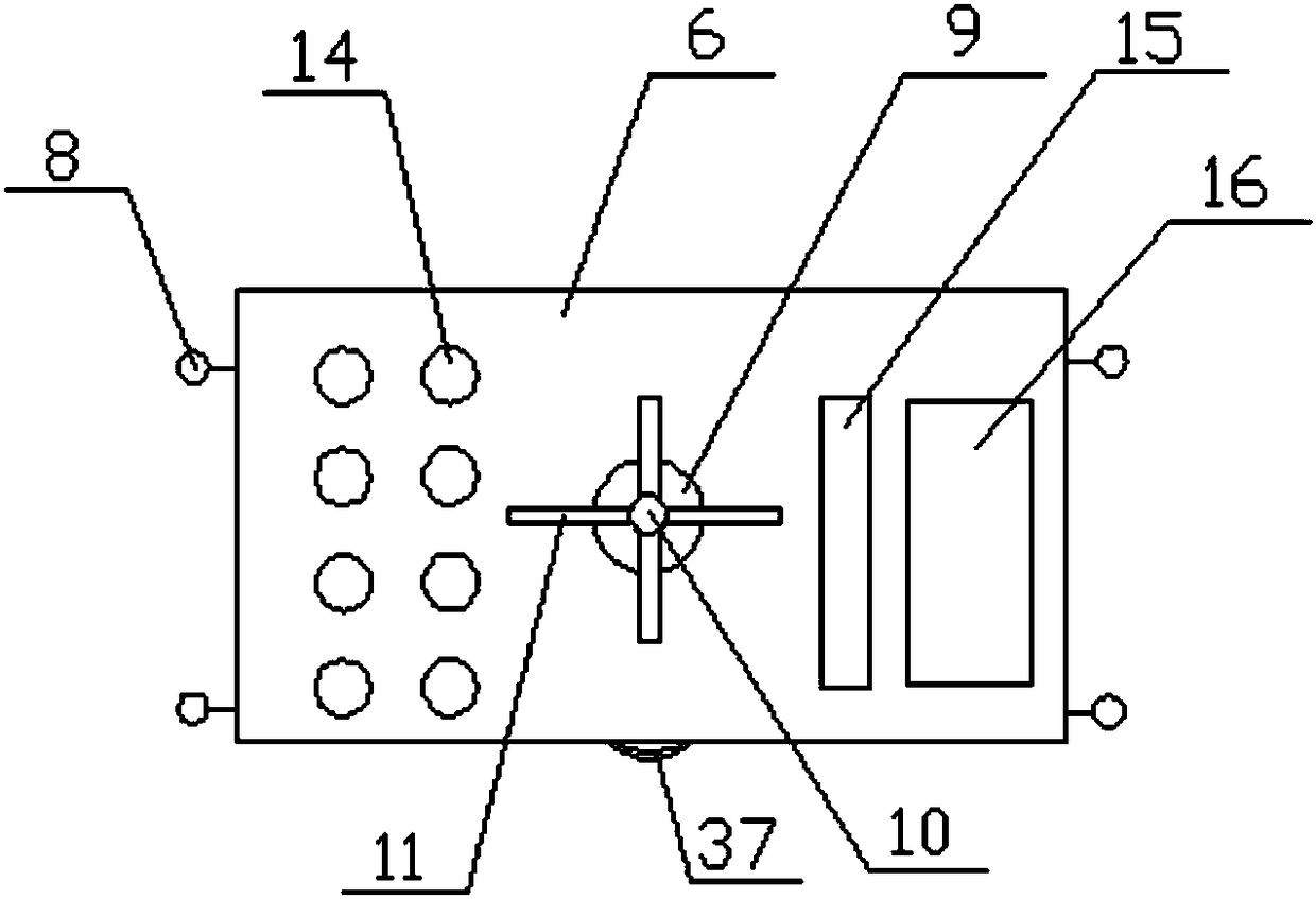 Medical instrument cleaning and storing all-in-one box for emergency department and use method