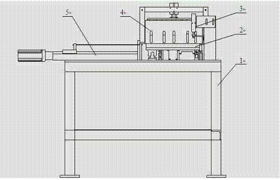 Automatic packaging machine for mercury thermometer