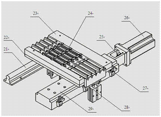 Automatic packaging machine for mercury thermometer