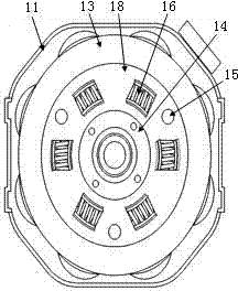 Eddy current retarder with torsional vibration reduction function