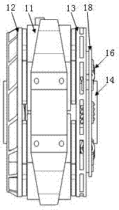 Eddy current retarder with torsional vibration reduction function