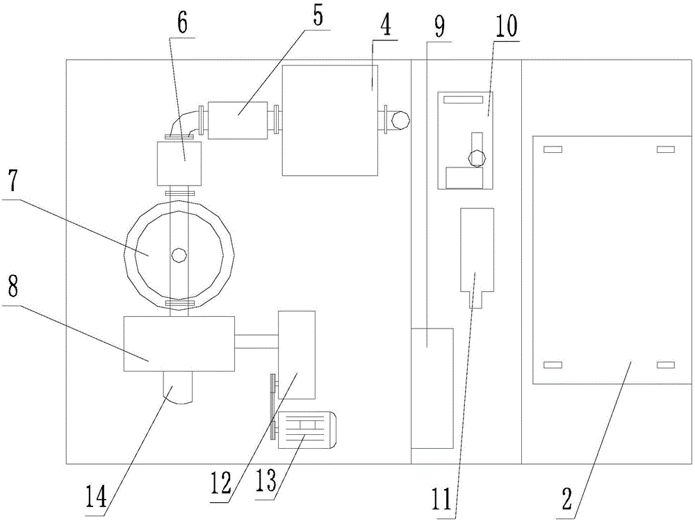 Integrated dehydration and solidification transport vehicle