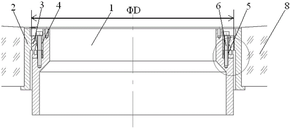 Telescope primary mirror center radial positioning mechanism and assembly and adjustment method thereof