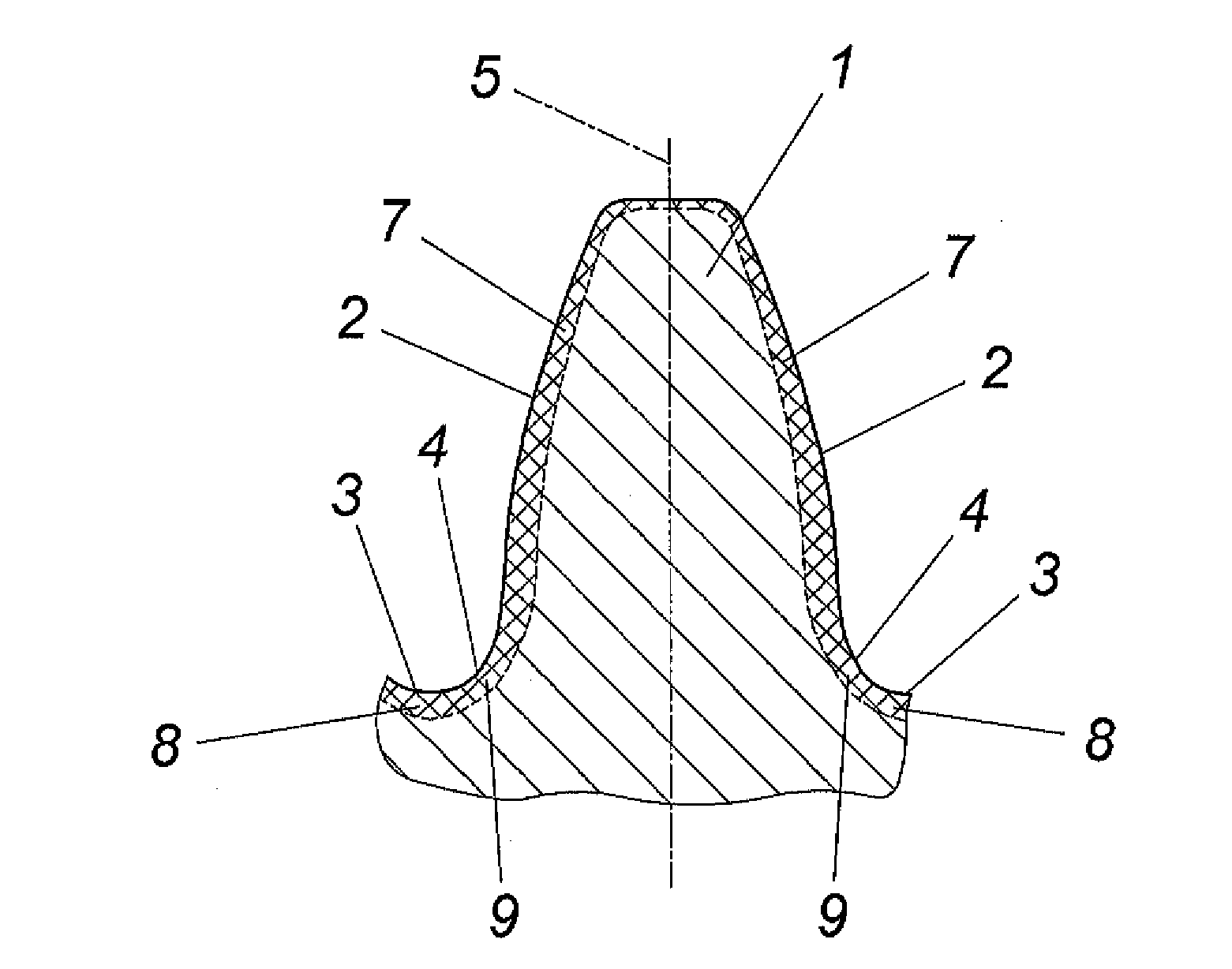 Sintered gearwheel