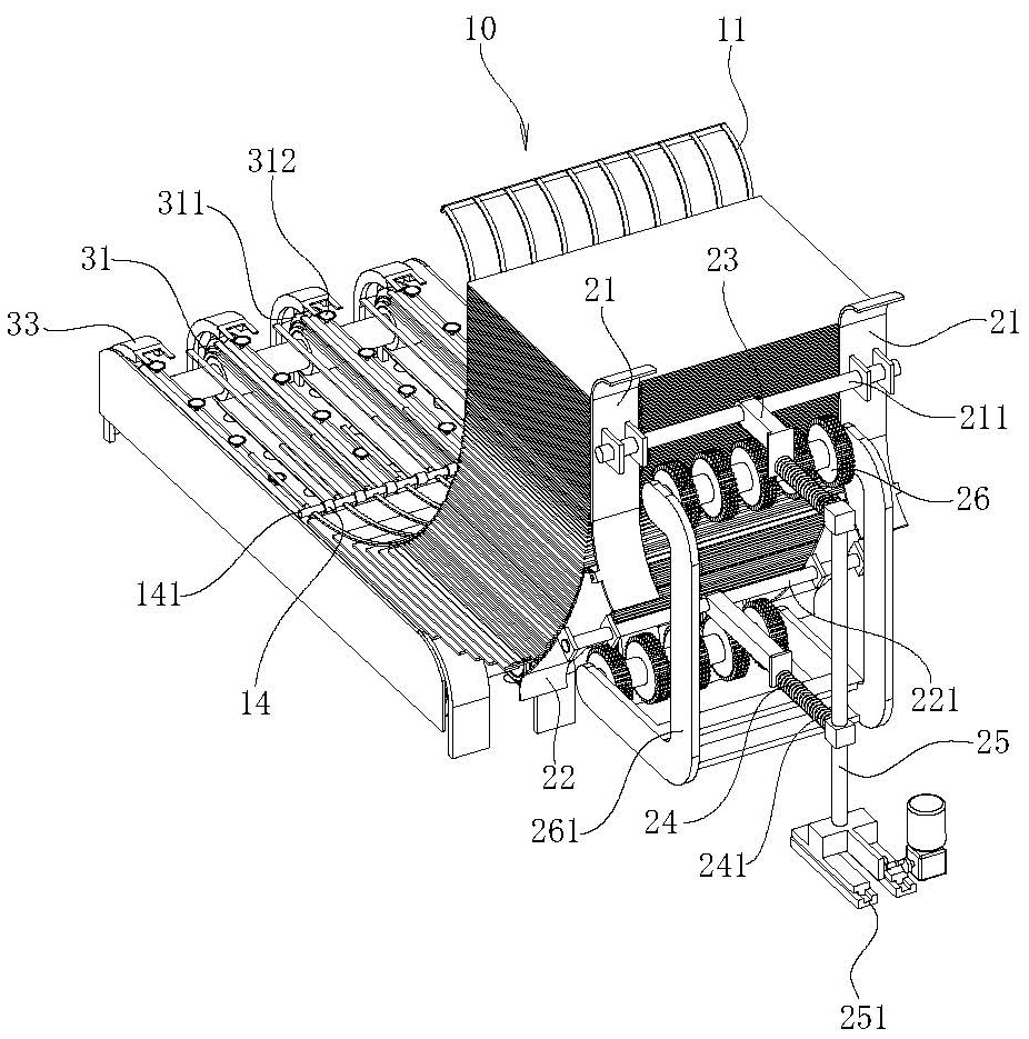 Cardboard export device