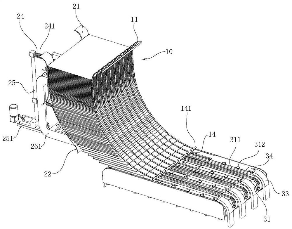 Cardboard export device