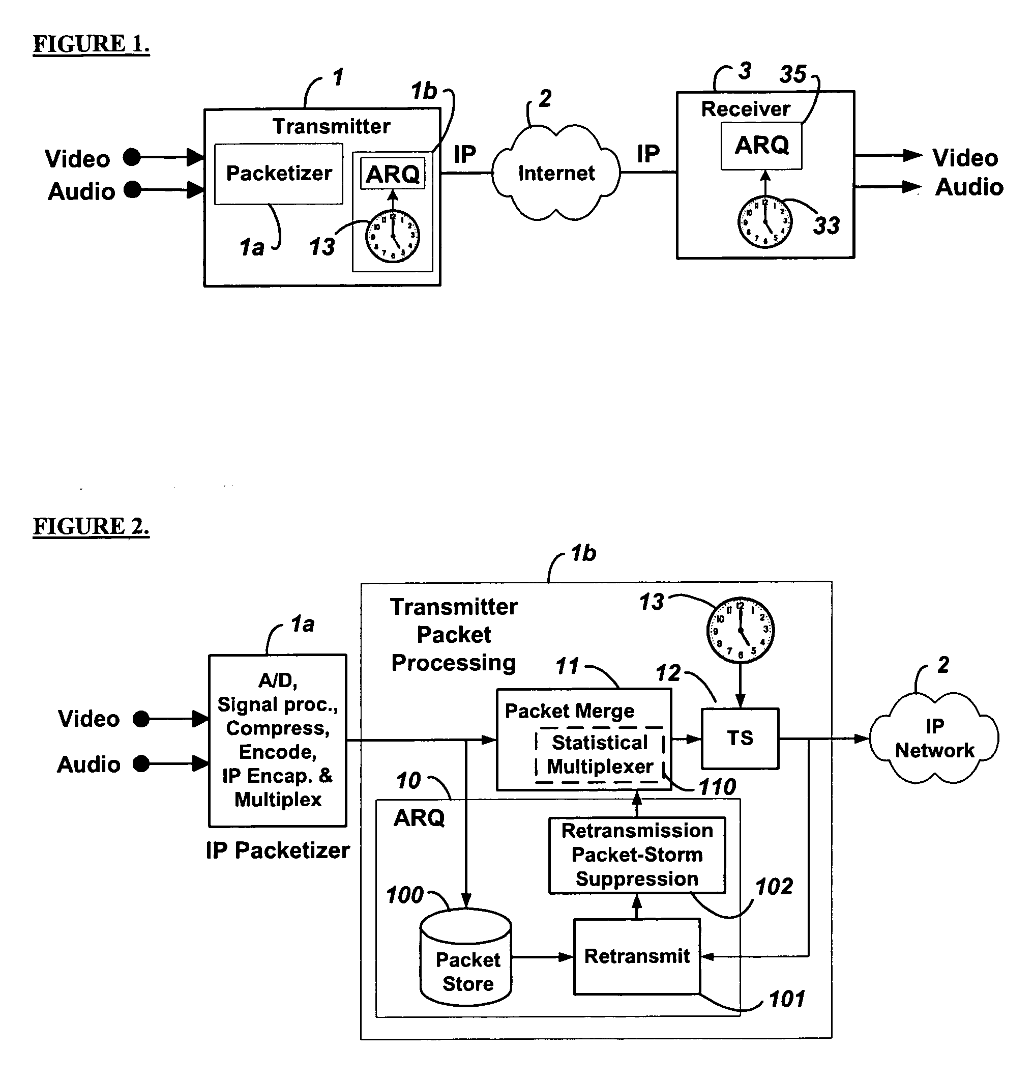 Low-latency automatic repeat request packet recovery mechanism for media streams