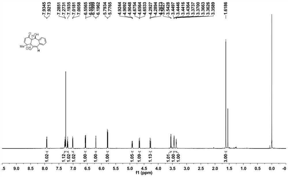 Benzene ring fused 5/6/7/6 tetracyclic compound and synthesis method thereof