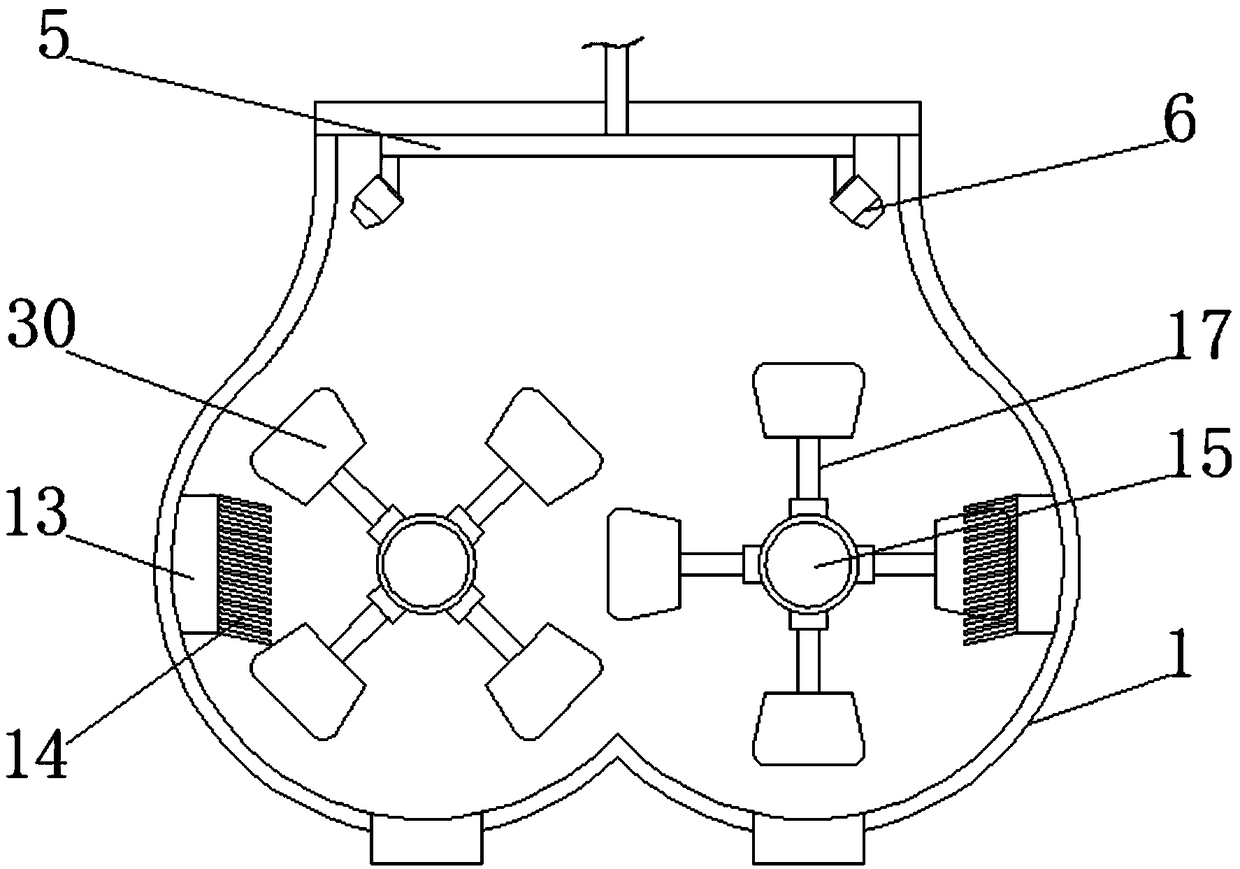 Twin shaft paddle mixer for feed processing