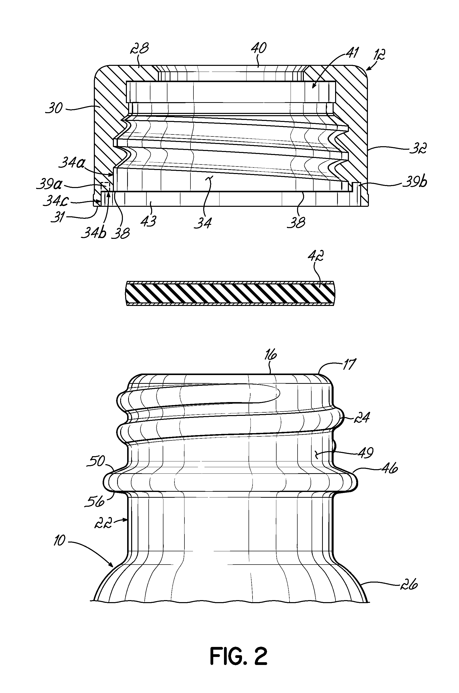 Over-torque resistant vial