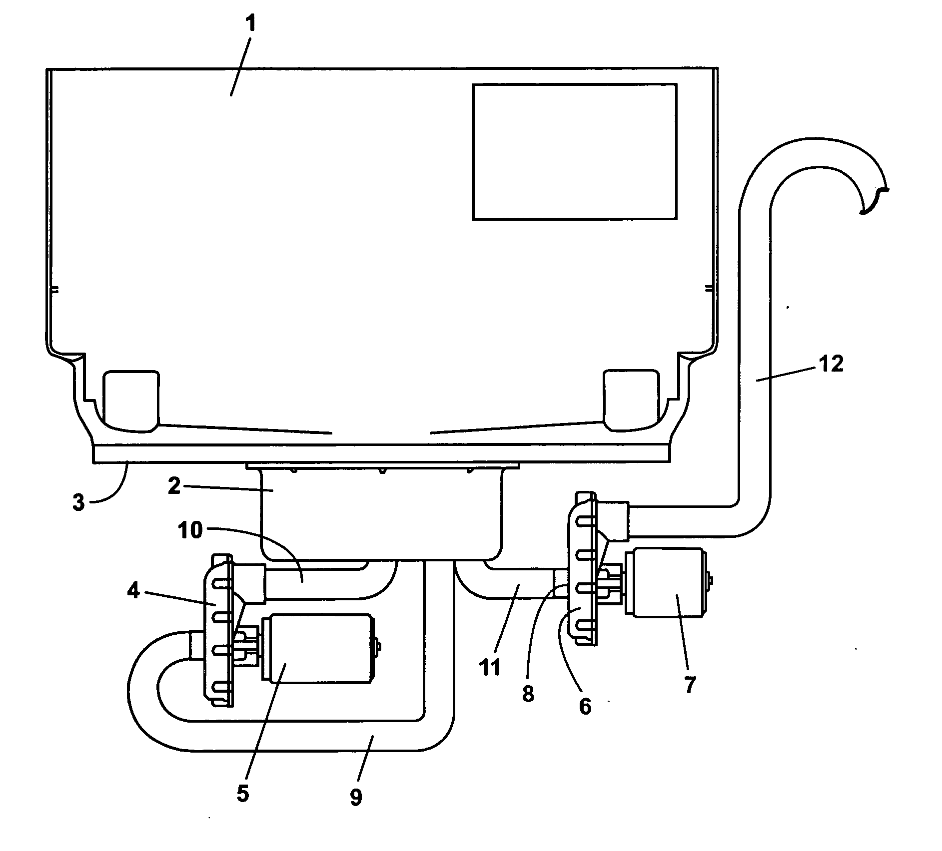 Dishwasher filter system