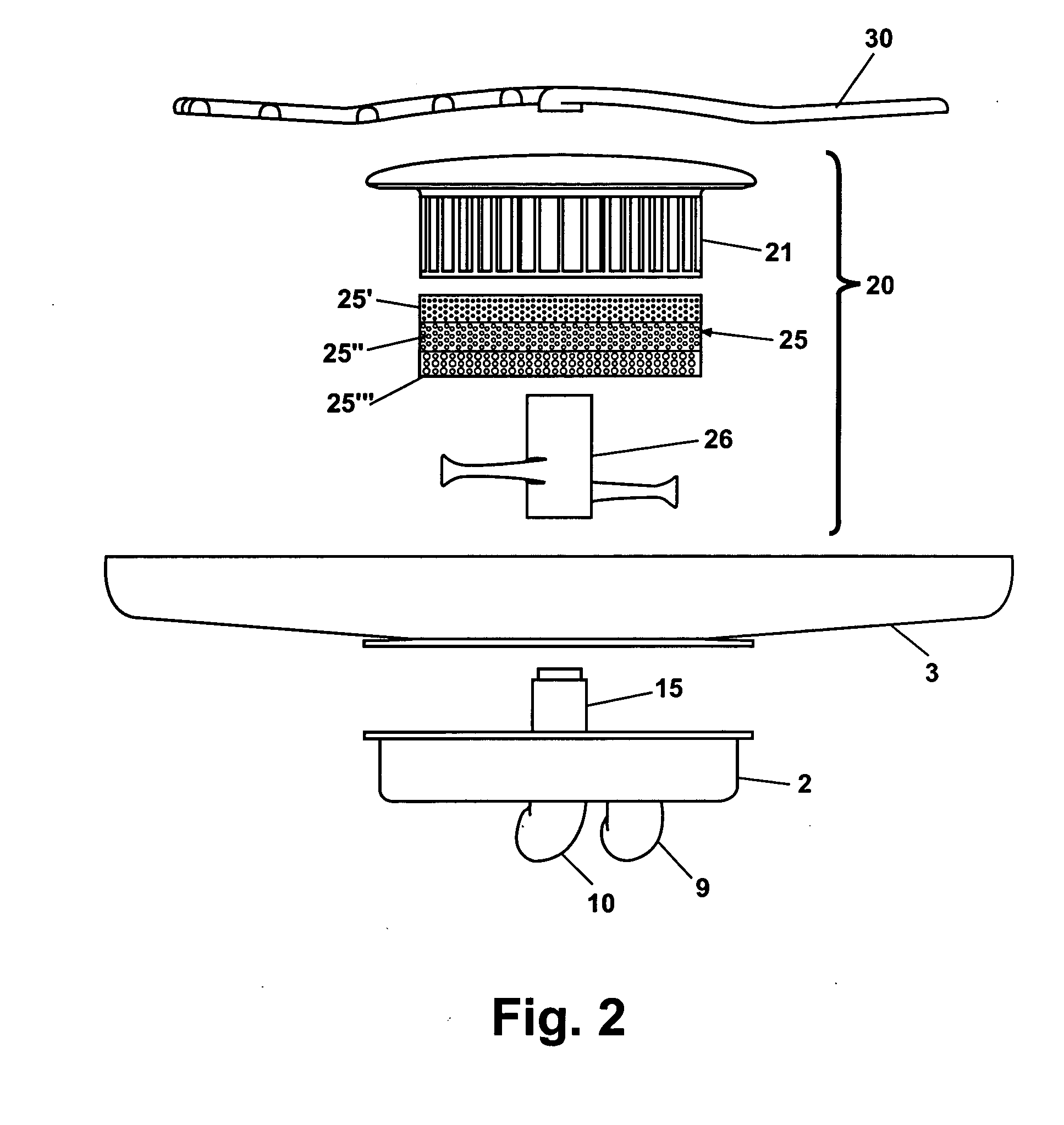 Dishwasher filter system