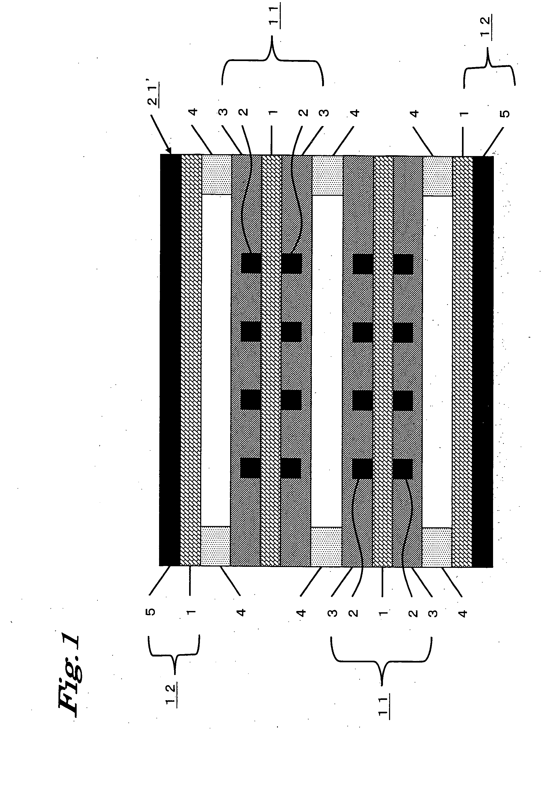 Hinge board and method for producing the same