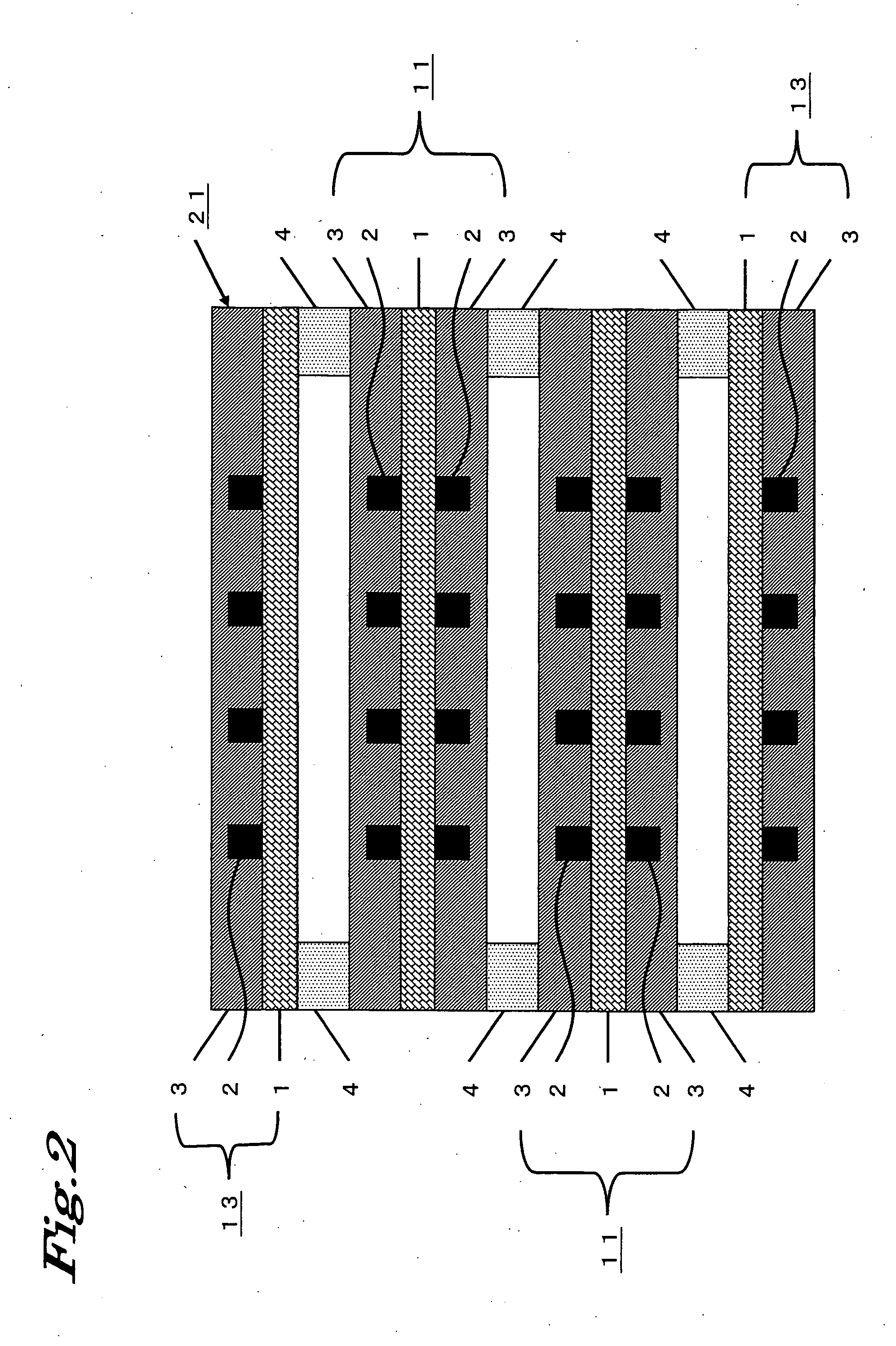 Hinge board and method for producing the same