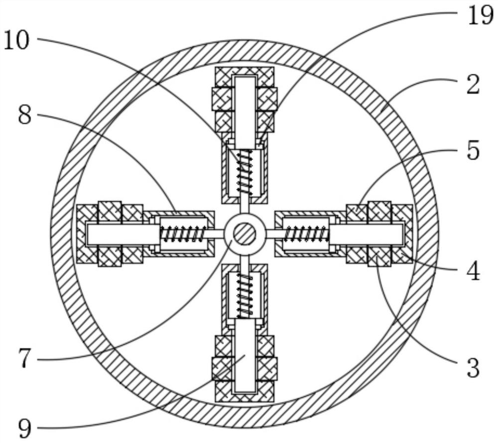 Cutting head for heading machine and heading machine