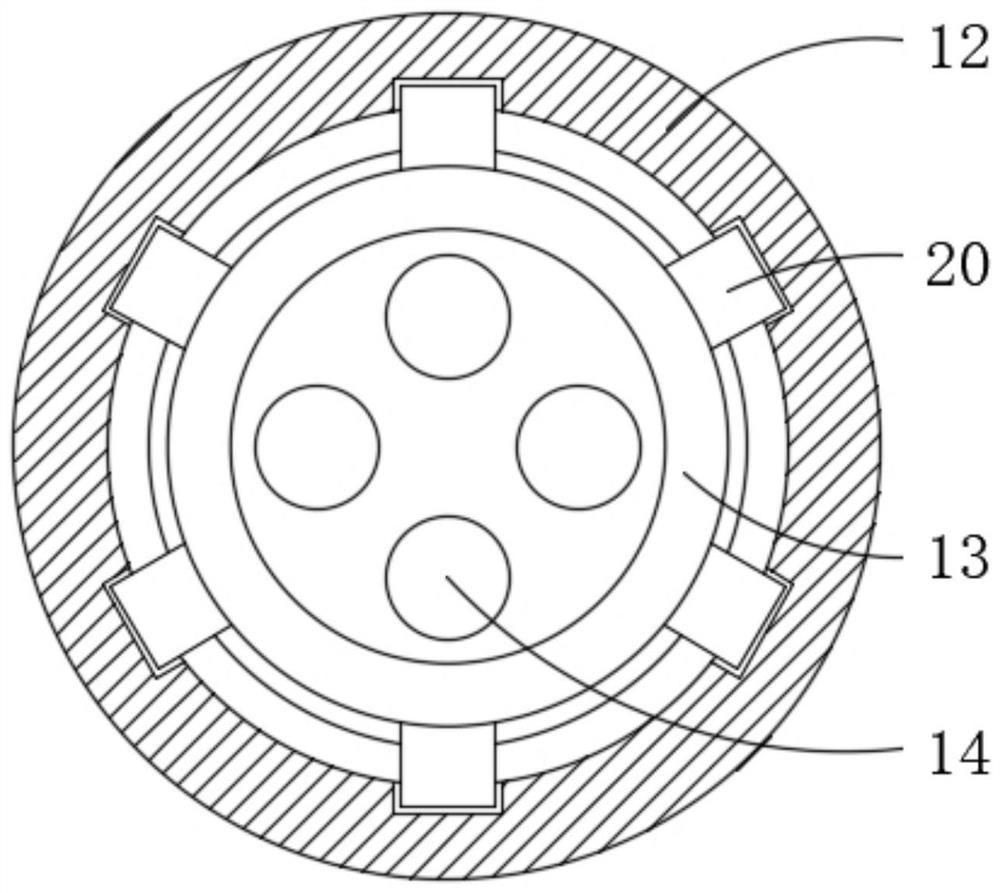 Cutting head for heading machine and heading machine