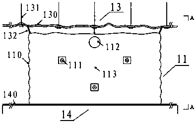 Universally applied coal mine underground reservoir and construction method thereof