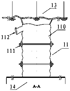 Universally applied coal mine underground reservoir and construction method thereof