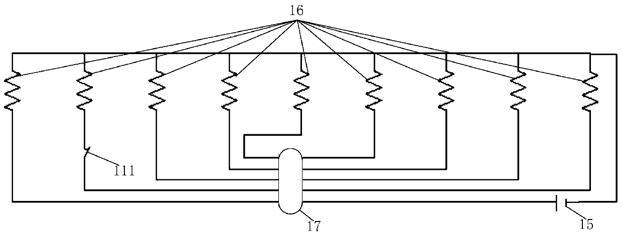 Parameter simulation circuit, battery management device, and control method of battery management device