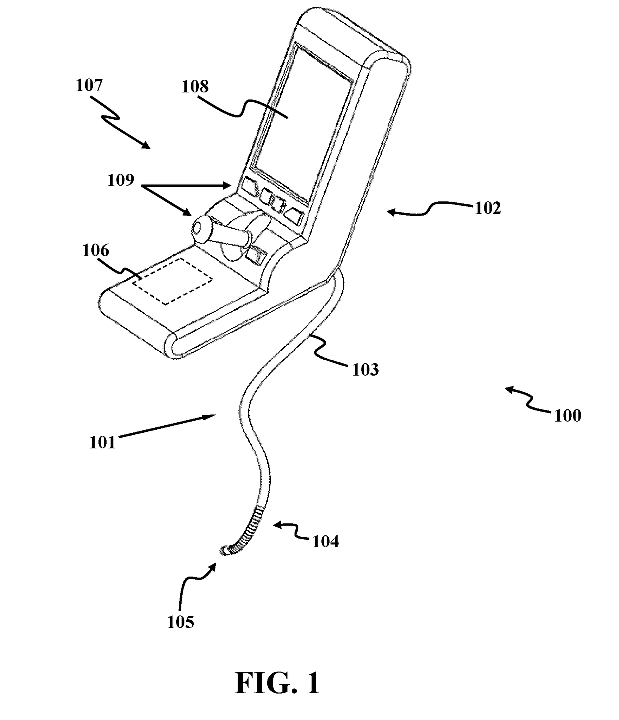 Articulated video probe with magnetic stimulation