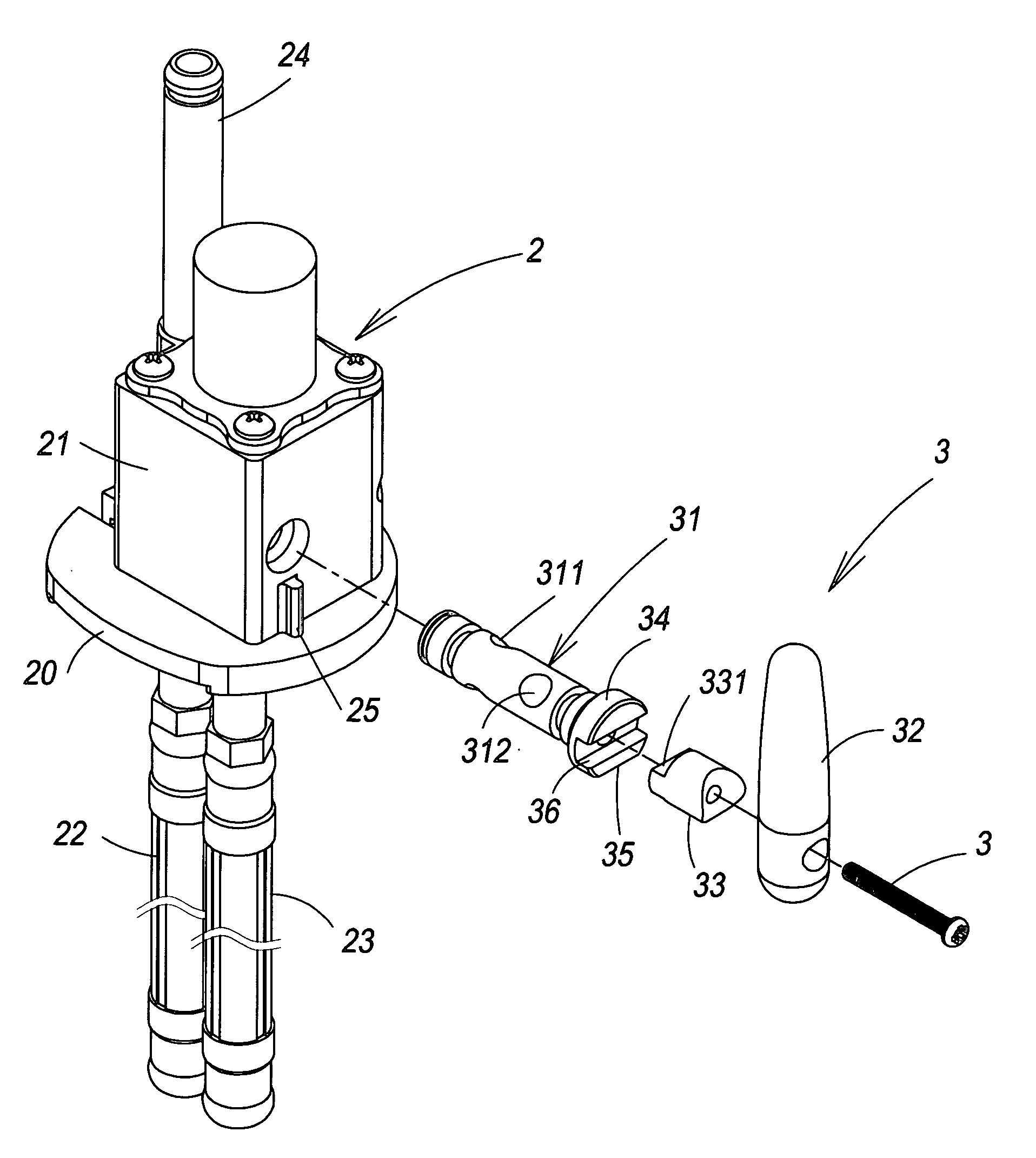 Detent apparatus for water temperature regulation of induction faucets