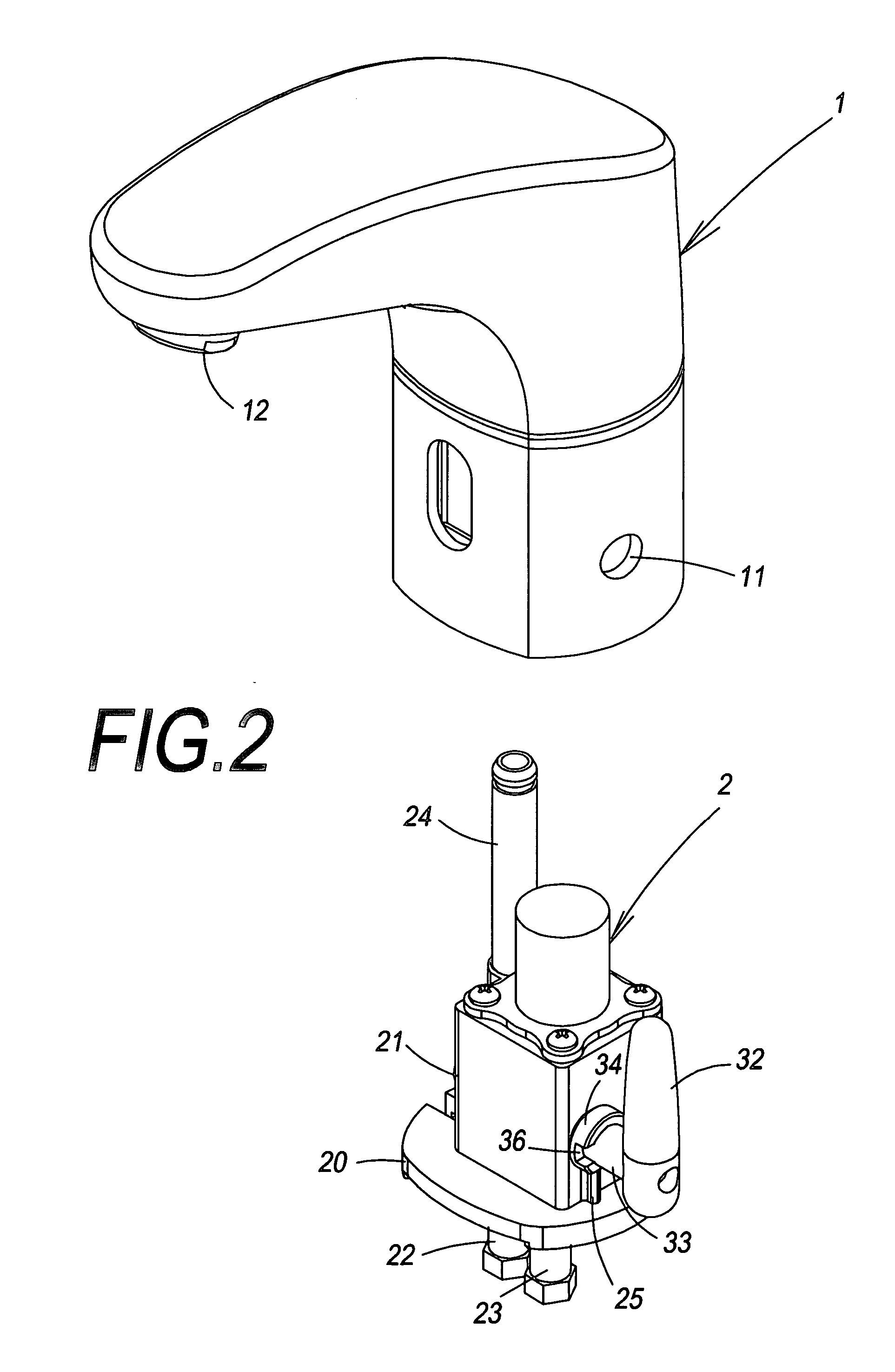 Detent apparatus for water temperature regulation of induction faucets