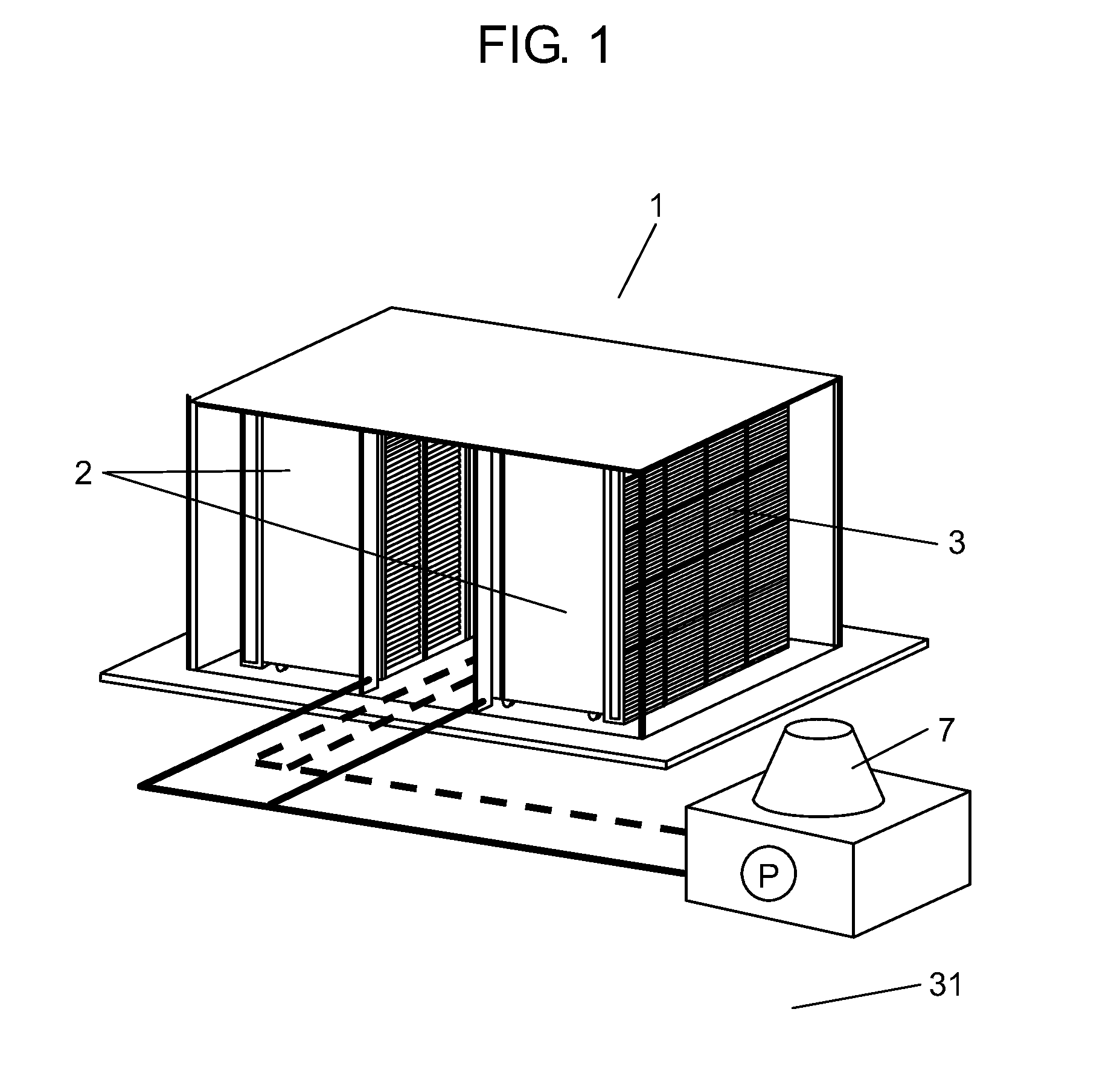 Cooling device and data center provided with same