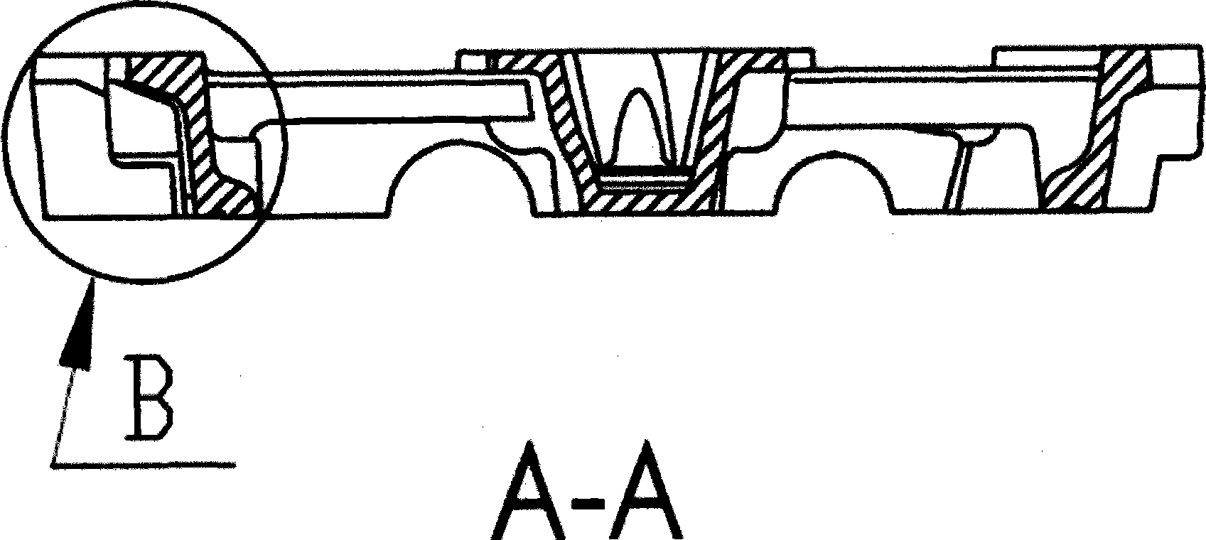 Seal structure and seal method of engine camshaft cover