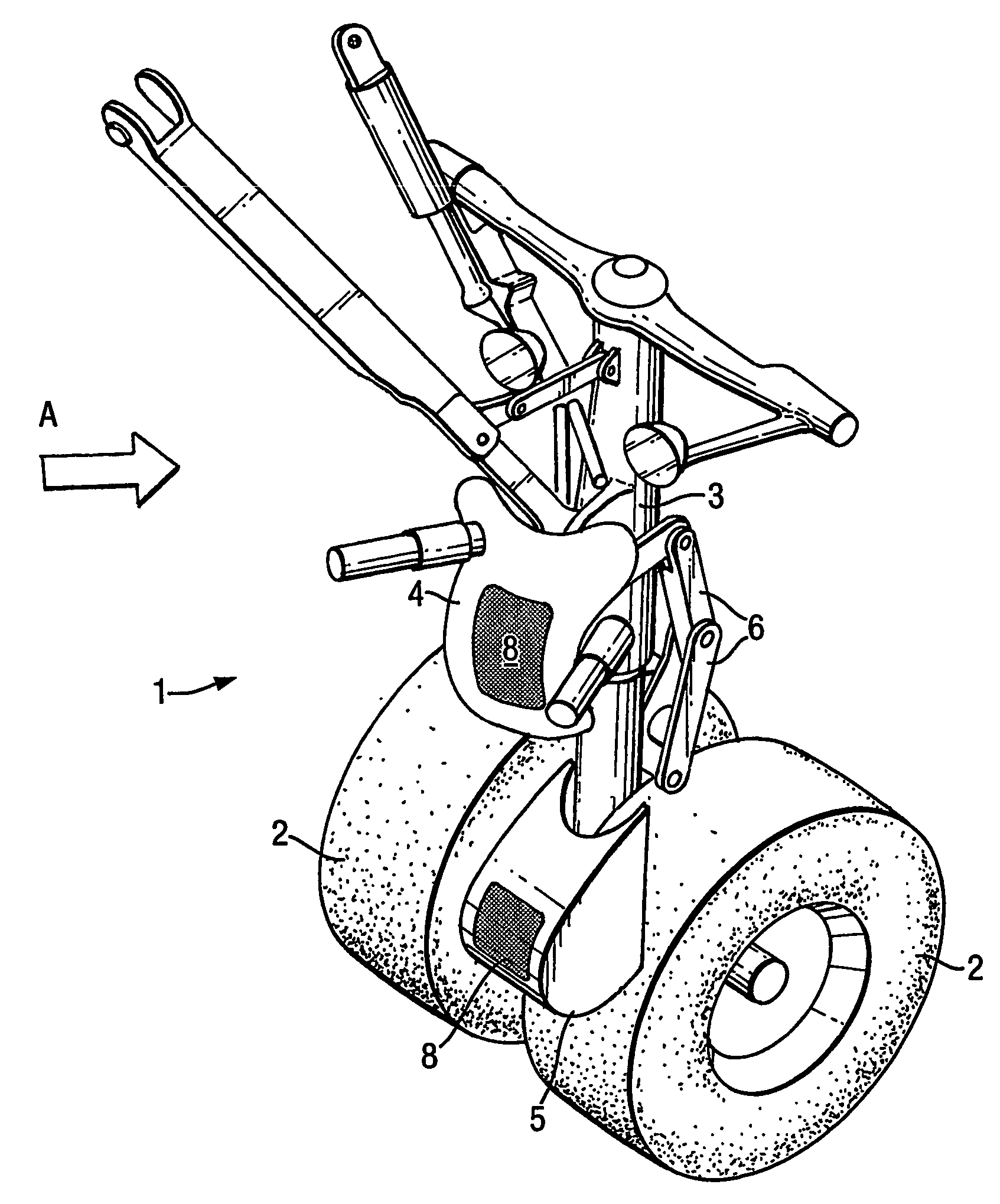 Landing gear noise reduction