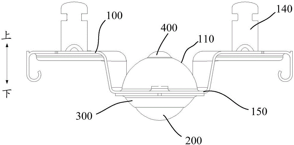 Installing plate assembly and refrigerator