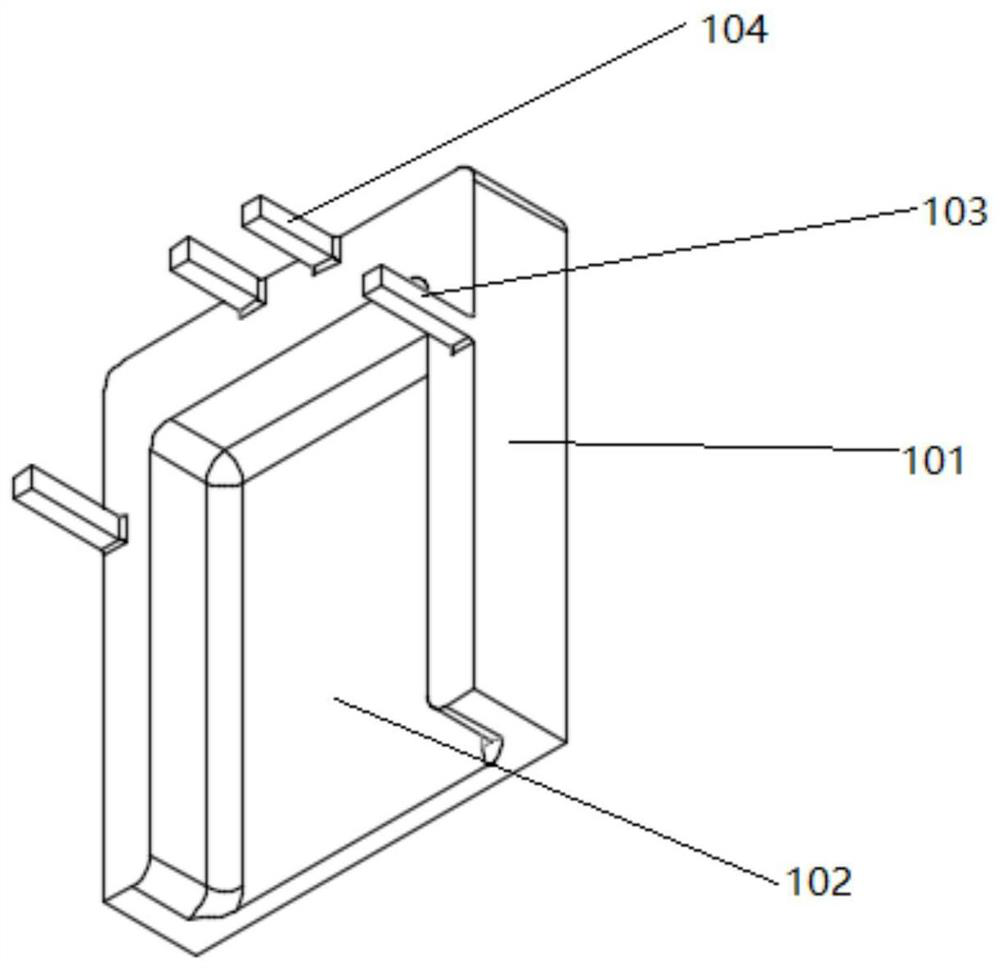 Experimental device applied to small animal MRI experiment and using method