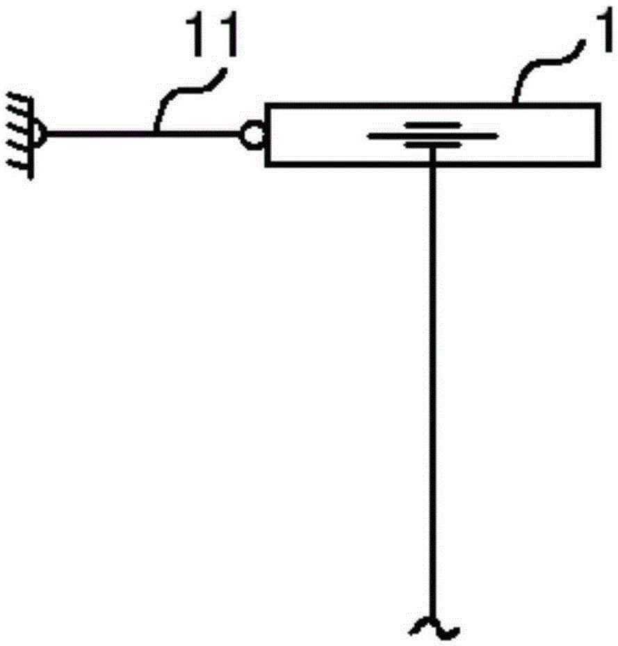 Brake clamp device of magnetic levitation vehicle