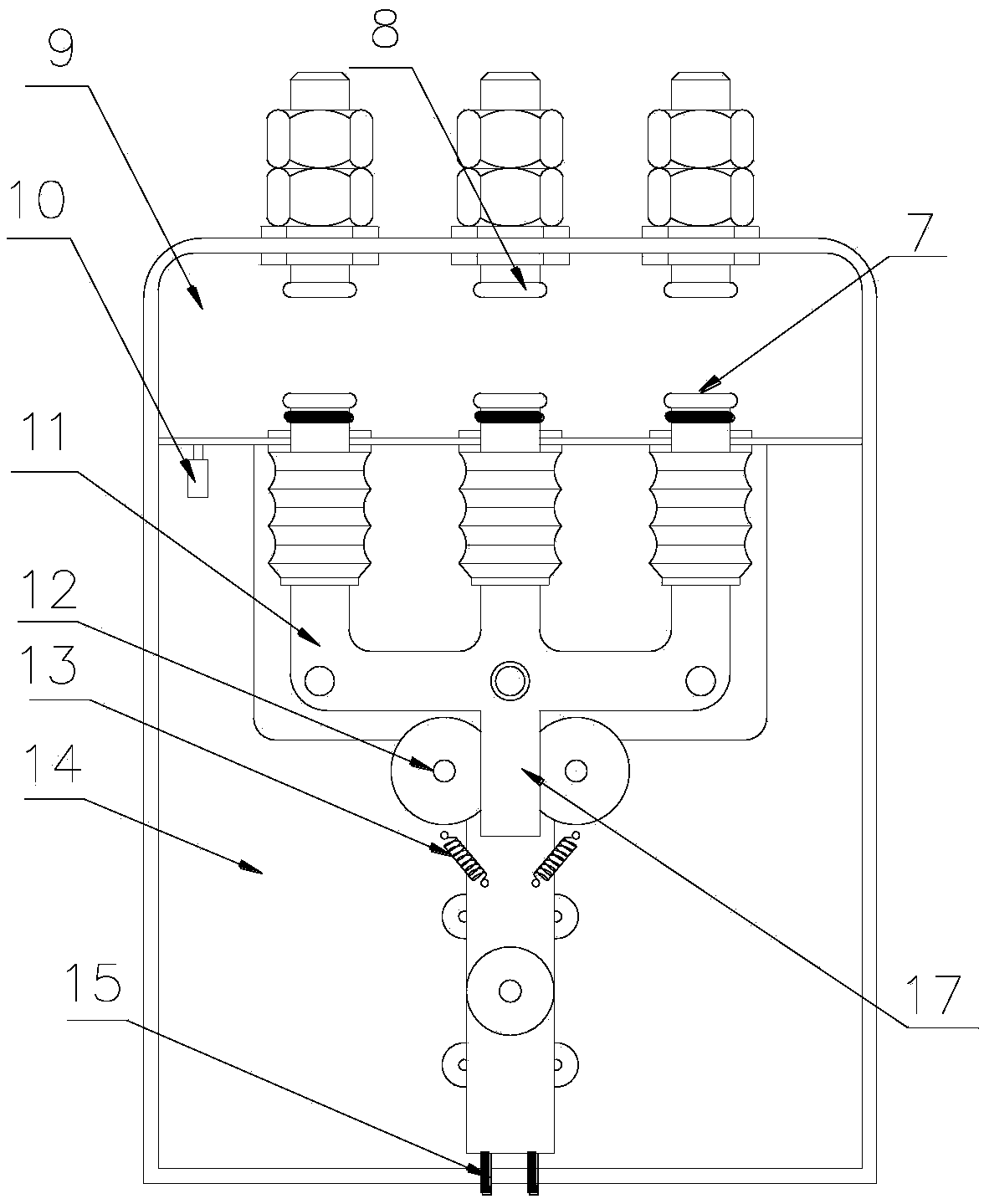 220V low-voltage electric vacuum load switch