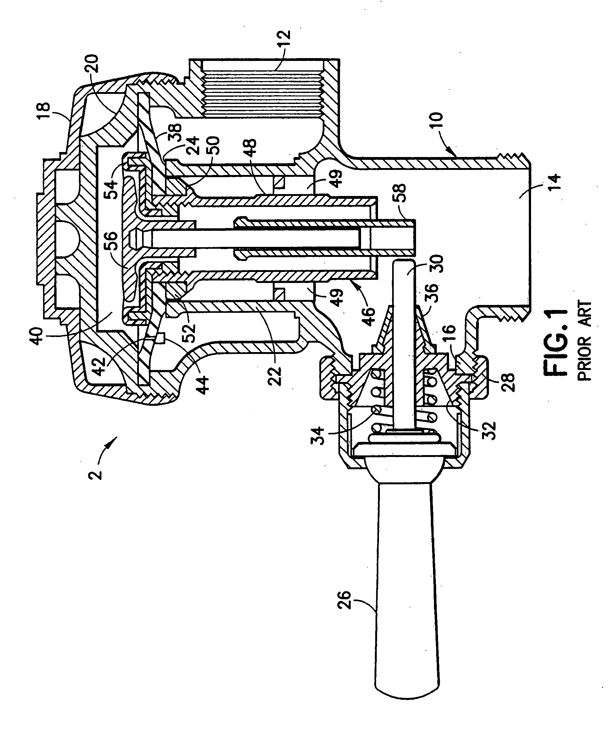 Pinch valve element for plumbing fixture flush valve