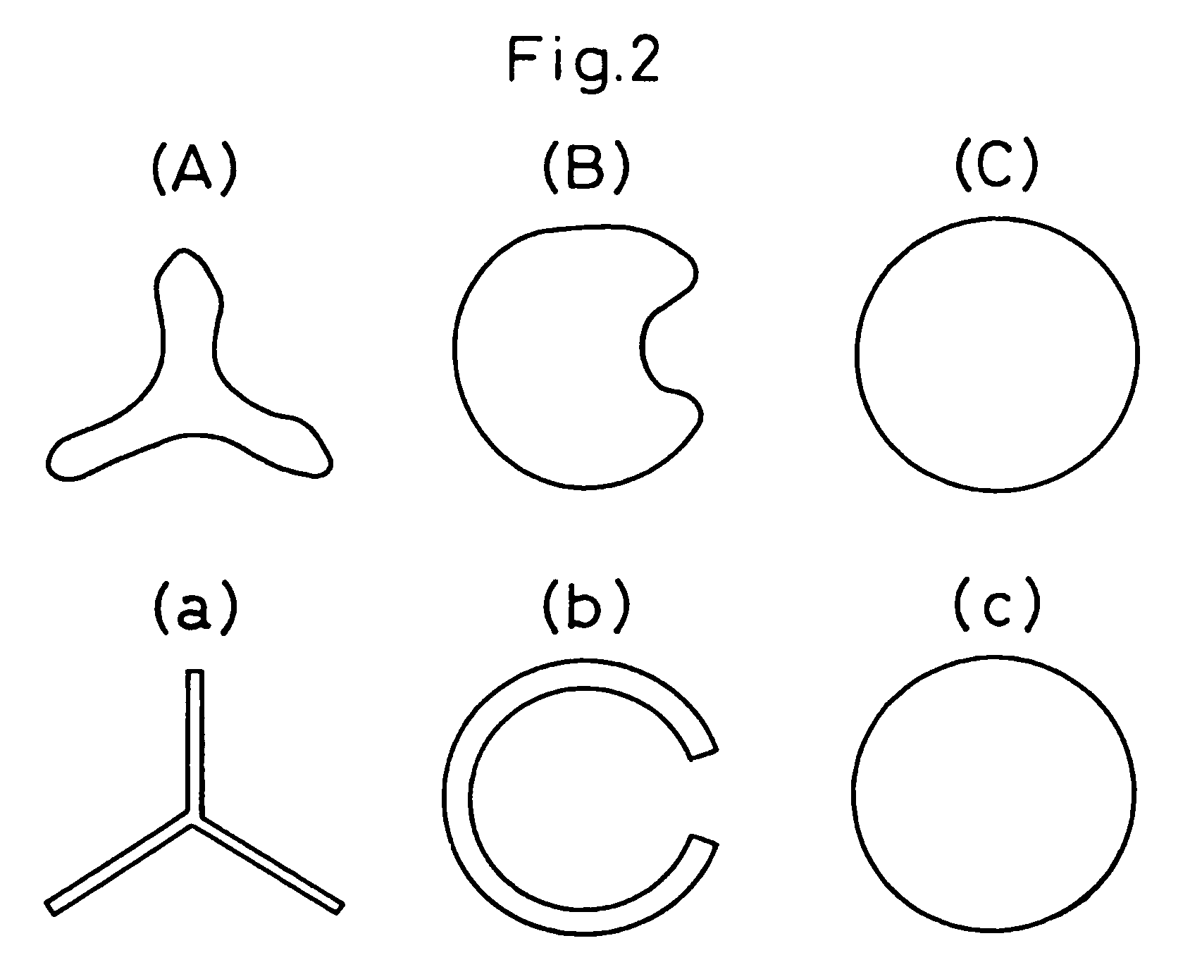 Synthetic staple fibers for an air-laid nonwoven fabric