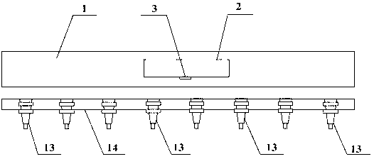 Traction control system and method for positioning, calculating and correcting traction position